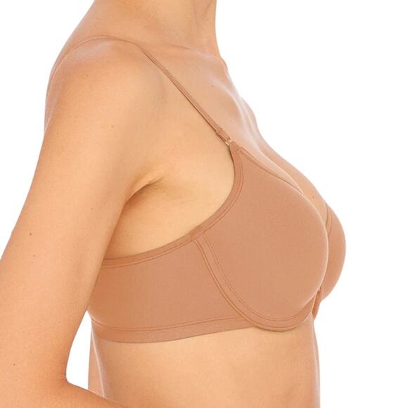 Natori 132025 Understated Underwire Tshirt Bra in Macchiato – 34DD - Picture 2 of 10